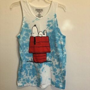 NWT Peanuts: Snoopy Dog House Girls Tank Top Size S
